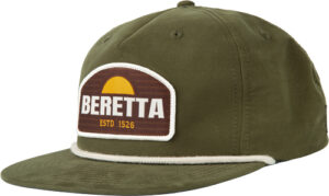 BERETTA CAP SUNSET ROPE - TRUCKER DARK GREEN