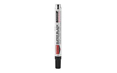 Silver Super Black permanent marker pen