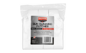 Birchwood Casey gun cleaning patches package