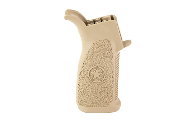 Beige tactical grip with star emblem design