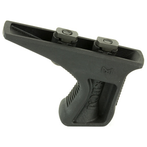 Tactical foregrip for firearm stability and control.