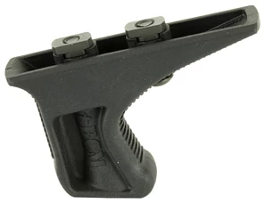 Tactical foregrip for firearm with rail attachment.