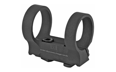 Black metal double loop mounting bracket