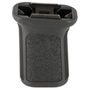 Black polymer foregrip for firearm accessory