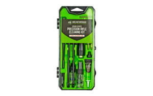 Professional precision rifle cleaning kit in green case