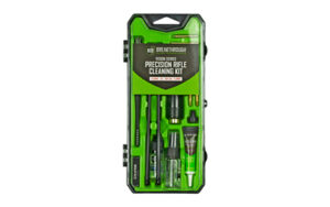 Precision rifle cleaning kit with tools