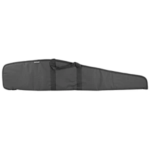 Black rifle case with handle and zipper