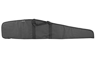 Black rifle case with handle and zipper