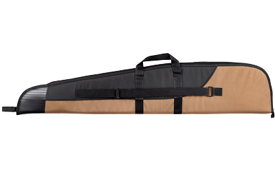 Black and tan soft rifle case bag