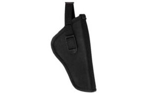 BULLDOG OWB HOLSTER W/TB RH - PIT BULL NYLON BLACK LRG AUTO