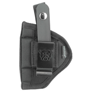 Black Bulldog concealed carry gun holster with clip.