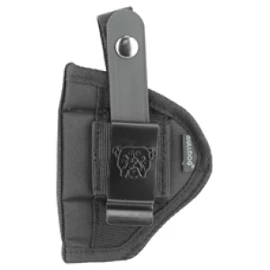 Black Bulldog concealed carry gun holster with clip.