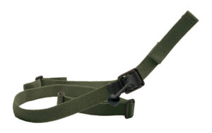 Green adjustable strap with plastic buckle
