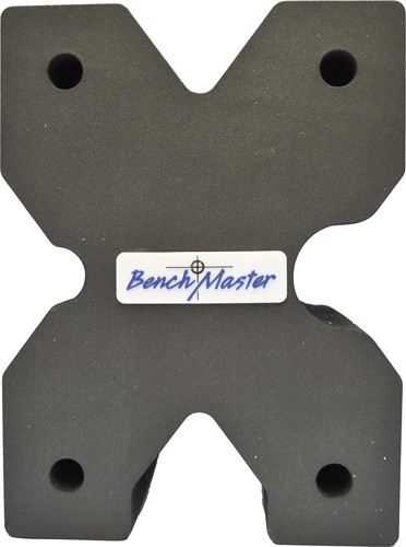 BenchMaster foam rifle rest with logo