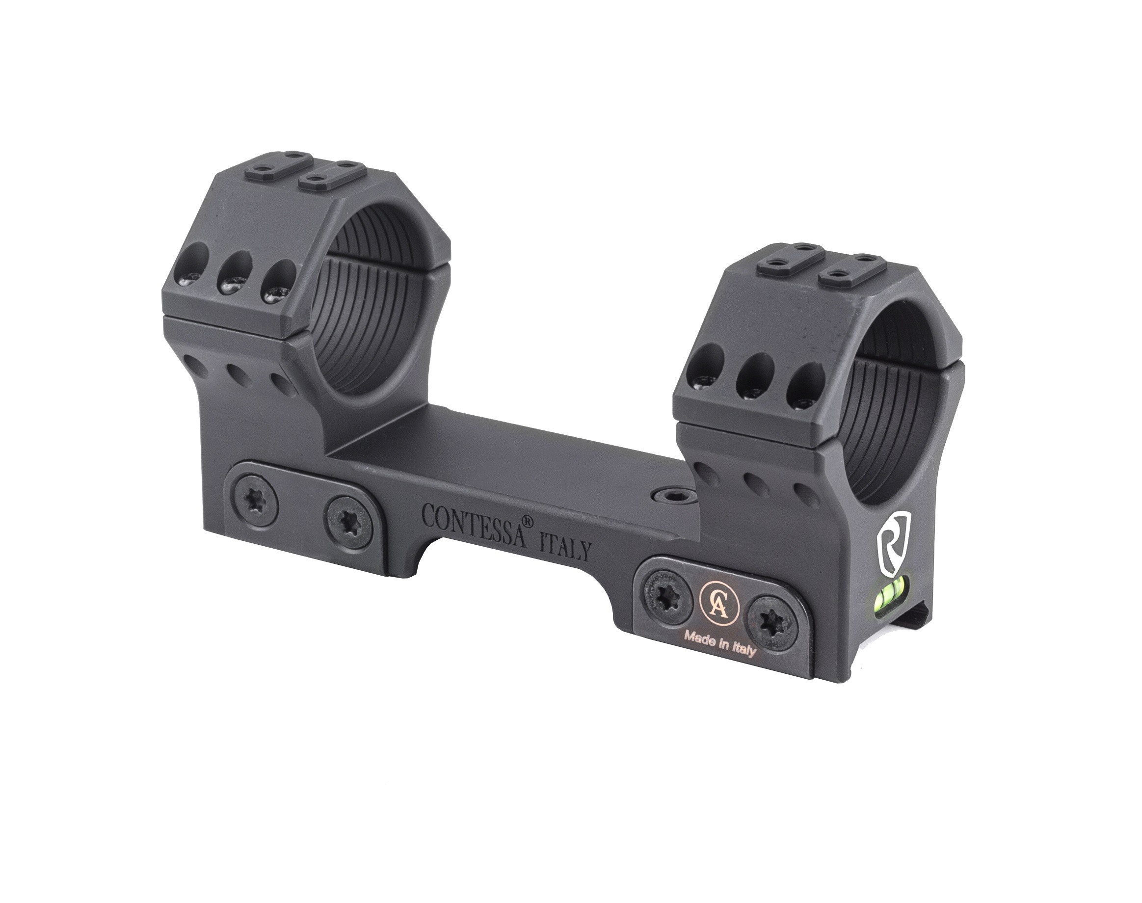 Contessa Italy rifle scope mount, black, steel