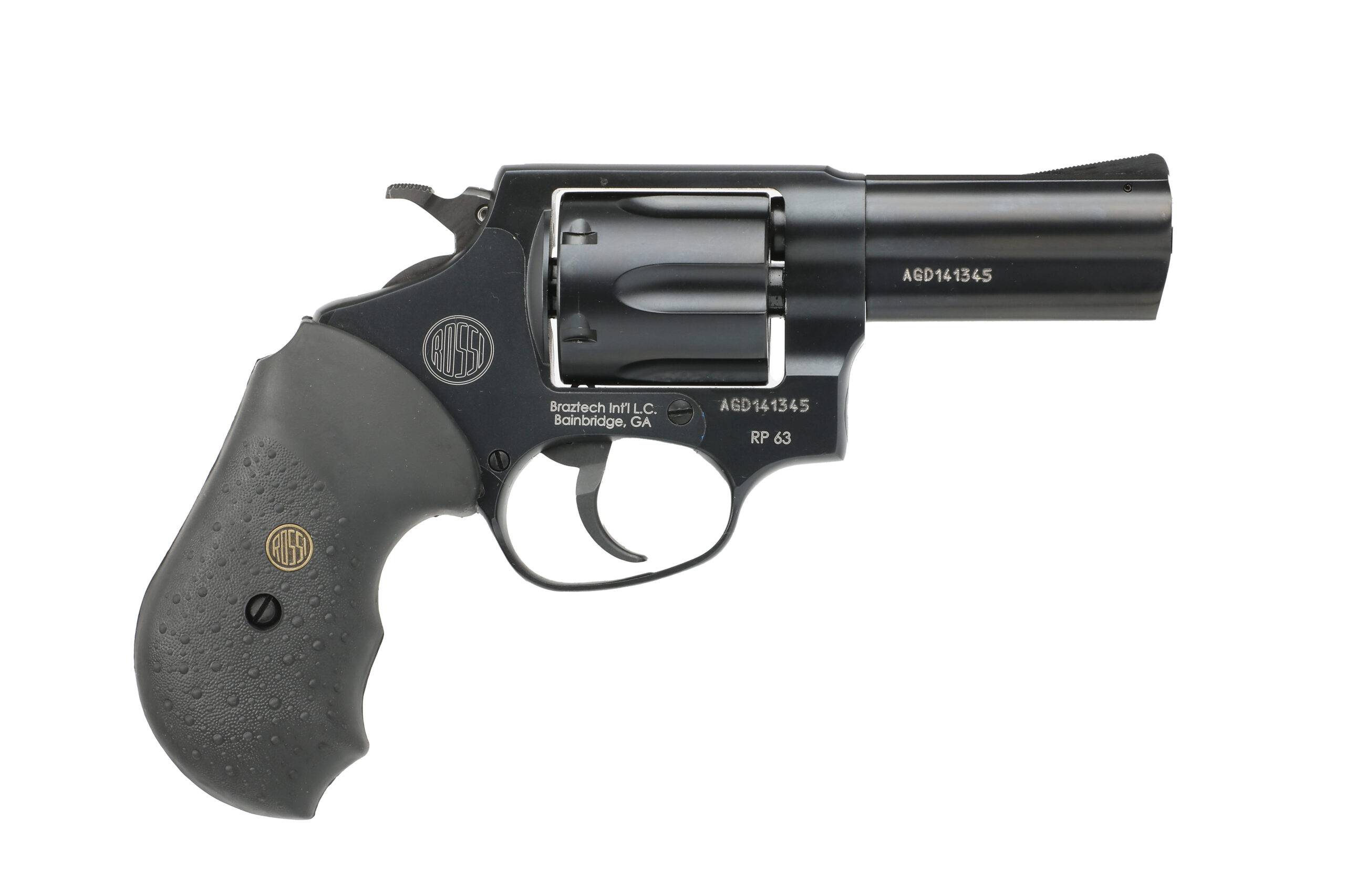 ROSSI RP63 357MAG 3" - BLACK 6-SHOT RUBBER