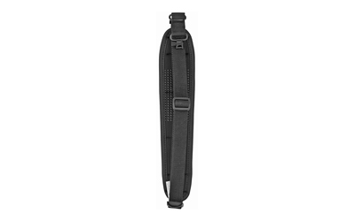 Black adjustable padded shoulder strap.