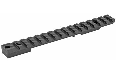 Black metal Picatinny rail mount