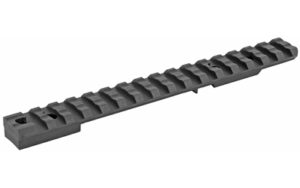 Black Picatinny rail mount
