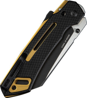 CIVIVI KNIFE BUSTER FG 4.2" - BLACK GOARSE G10 SATIN FLAT