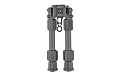 Tactical rifle bipod with adjustable legs