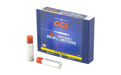 CCI .38 shotshell ammo for pest control