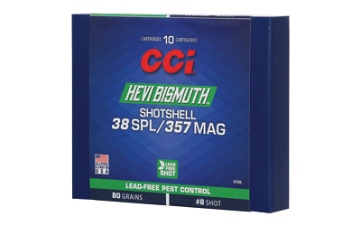CCI HEVI BISMUTH .38/.357 shotshell box