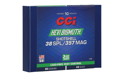 CCI HEVI BISMUTH 38 SPL/.357 MAG shotshell box