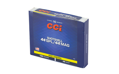 CCI shotshell ammunition box, 44 SPL/44 MAG