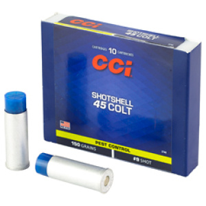 CCI shotshell .45 Colt ammo for pest control