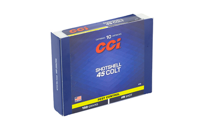 CCI Shotshell 45 Colt ammunition box