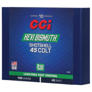 CCI Hevi Bismuth shotshell 45 Colt packaging