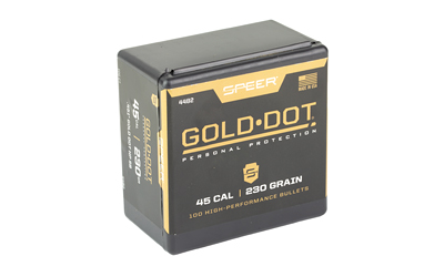 Speer Gold Dot .45 Cal 230 Grain ammo box