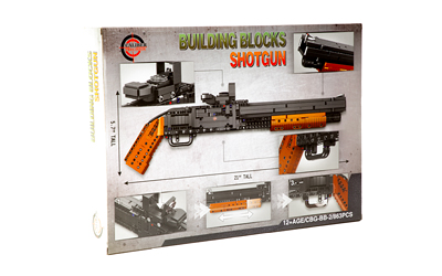 Building blocks toy shotgun set box