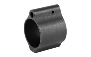 Black metal cylindrical clamp component