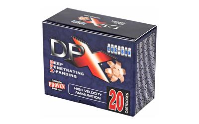 Box of DPX ammunition, 20 cartridges