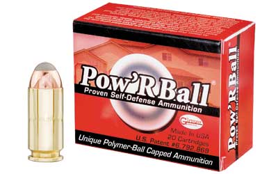 Glaser Pow'RBall Handgun Ammunition .40 S&W 135 gr JHP 1325 fps 20/box
