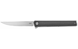 CRKT CEO Flipper Folding Knife 3 3/8" Blade Black