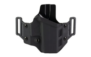Black Kydex concealed carry handgun holster