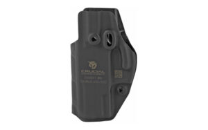 Black polymer concealed carry pistol holster