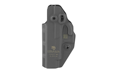 Black Kydex OWB handgun holster
