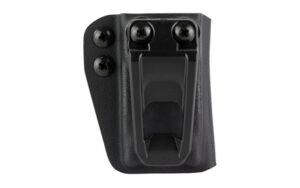 Black plastic belt clip holster attachment