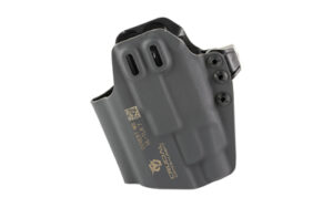 Gray Kydex inside-the-waistband pistol holster