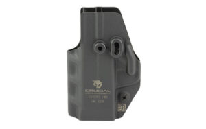Black Kydex inside-the-waistband gun holster