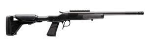 CVA Scout XP-SB Rifle .300 Blackout Single Shot 16.5" Threaded Fluted Stainless Steel Barrel w/Graphite Black Stock