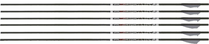Carbon Express Predator AIR Arrows .350 6pk Fletched