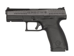 CZ P-10 C 9mm Luger 10rd Magazine 4" Barrel Black Reversible Magazine Catch