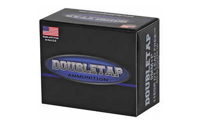 DoubleTap ammunition box with flag logo