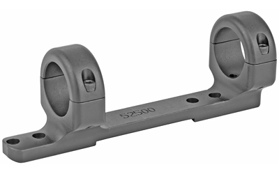 Gray metal dual ring mounting bracket