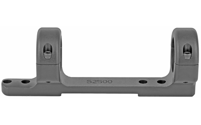 Gray metal mounting bracket with dual ring mounts